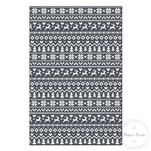Carregar imagem no visualizador da galeria, Bad Sweater Day - Mesh Stencil 12x18
