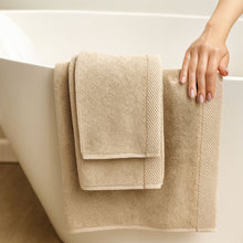 Carregar imagem no visualizador da galeria, Bamboo 3 Piece Towel Set - Champagne
