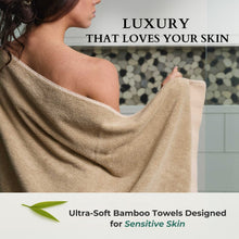 Carregar imagem no visualizador da galeria, Bamboo 3 Piece Towel Set - Champagne
