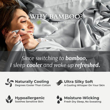 Load image into Gallery viewer, Bamboo Pillowcase Set - Stone
