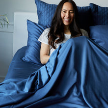Load image into Gallery viewer, Bamboo Bed Sheet Set - Indigo
