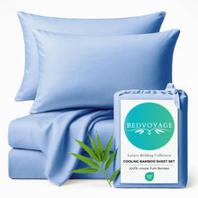 Load image into Gallery viewer, Bamboo Bed Sheet Set - Ocean
