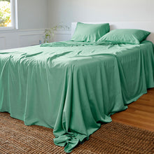 Carregar imagem no visualizador da galeria, Bamboo Bed Sheet Set - Seaglass

