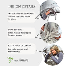 Load image into Gallery viewer, Bamboo Travel Sleeping Bag Liner
