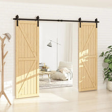 Load image into Gallery viewer, Barn Door Track Kit for Double Door (No Door)
