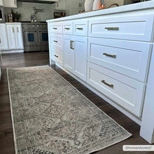 Load image into Gallery viewer, Barny Beige Flat Pile Washable Rug
