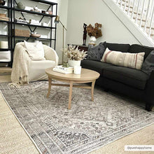 Load image into Gallery viewer, Barny Beige Flat Pile Washable Rug
