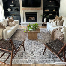 Load image into Gallery viewer, Barny Beige Flat Pile Washable Rug
