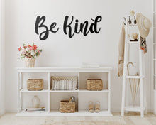 Carregar imagem no visualizador da galeria, Be Kind Metal Word Sign
