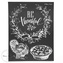 Carregar imagem no visualizador da galeria, Be Thankful - Mesh Stencil 8.5x11
