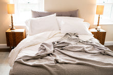 Load image into Gallery viewer, Herringbone Weave Cotton Blanket
