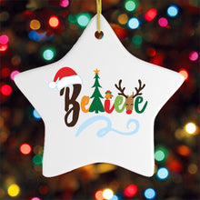 Cargar imagen en el visor de la galería, Believe Christmas Ornament
