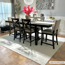 Cargar imagen en el visor de la galería, Beren Cream Washable Area Rug - Clearance
