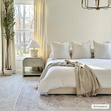 Cargar imagen en el visor de la galería, Bethany Vintage Flat Pile Washable Rug
