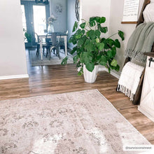 Cargar imagen en el visor de la galería, Bethany Vintage Flat Pile Washable Rug
