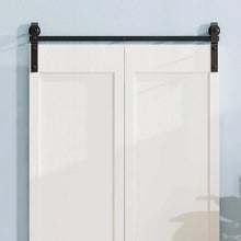 Carregar imagem no visualizador da galeria, Bi-Folding Sliding Barn Door Hardware Track Kit (No Door)
