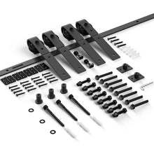 Carregar imagem no visualizador da galeria, Bi-Folding Sliding Barn Door Hardware Track Kit (No Door)
