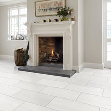 Carregar imagem no visualizador da galeria, Bianco Dolomite Standard Marble Polished Floor and Wall Tile - Livfloors Collection
