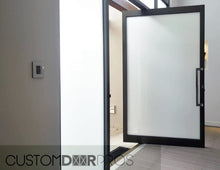 Cargar imagen en el visor de la galería, Minimalist Frosted Glass Pivot Door
