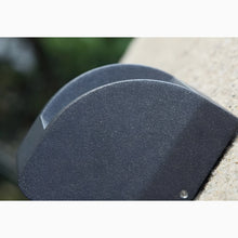 Load image into Gallery viewer, Black Modern Outdoor Waterproof Aluminum LED Wall Sconce For Garden, Courtyard
