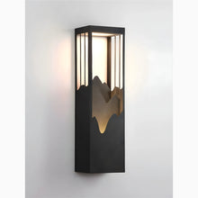 Load image into Gallery viewer, Black Outdoor Original Design Waterproof Wall Light For Garden, Courtyard
