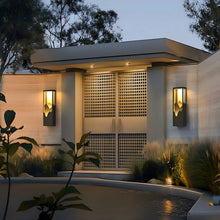 Load image into Gallery viewer, Black Outdoor Original Design Waterproof Wall Light For Garden, Courtyard
