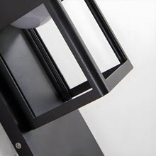 Load image into Gallery viewer, Black/Bronze Outdoor Waterproof LED Aluminum Wall Light With Motion Sensor
