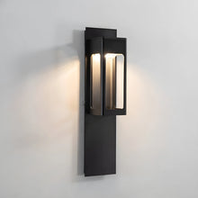 Load image into Gallery viewer, Black/Bronze Outdoor Waterproof LED Aluminum Wall Light With Motion Sensor
