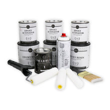 Load image into Gallery viewer, Giani Belgotta Black Marble Countertop Paint Kit
