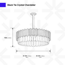 Cargar imagen en el visor de la galería, Luxurious Tie Chandelier
