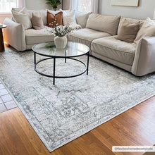 Load image into Gallery viewer, Hera Olive Boutique Washable Rug

