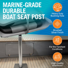 Load image into Gallery viewer, Boat Seat Post 11&quot; or 13.5&quot;
