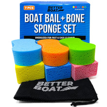 Cargar imagen en el visor de la galería, Boat Bail Sponge and Bone Sponges Set
