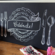 Load image into Gallery viewer, Place Setting Bon Appetit - Mesh Stencil 18x12
