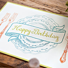 Load image into Gallery viewer, Place Setting Bon Appetit - Mesh Stencil 18x12
