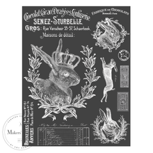 Carregar imagem no visualizador da galeria, Bon Bon Bunny - Mesh Stencil 8.5x11
