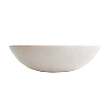 Load image into Gallery viewer, Botticino Marble Natural Stone Oval Shape Above Vanity Vessel Sink Honed (W)16&quot; (L)20.5&quot; (H)6&quot;
