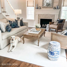 Carregar imagem no visualizador da galeria, Brockton Solid Light Beige Wool Rug
