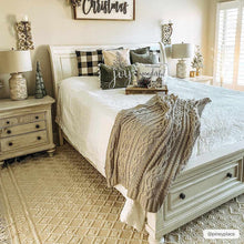 Carregar imagem no visualizador da galeria, Brothers Beige Wool&amp;Cotton Rug - Clearance
