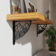 Carregar imagem no visualizador da galeria, Bull&#39;s Bay Heavy Duty Steel Brackets for Shelving
