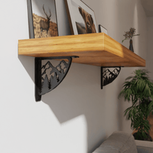 Carregar imagem no visualizador da galeria, Bull&#39;s Bay Heavy Duty Steel Brackets for Shelving

