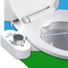 Carregar imagem no visualizador da galeria, BUTT BUDDY Duo - Rear &amp; Front Water Sprayer Bidet Toilet Attachment
