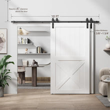 Carregar imagem no visualizador da galeria, Bypass Sliding Barn Door Hardware Kit Basic I Pulley (No Door)
