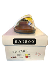 Load image into Gallery viewer, Bamboo Finest-17 Slip on Women&#39;s Cross Strap Sandals in Pink
