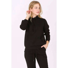 Load image into Gallery viewer, ROSIO Hoodies Basic Solid Fleece Pullover Hoodie Sweatshirt
