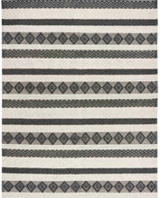 Load image into Gallery viewer, Whittington Black&amp;White Wool Rug - Clearance
