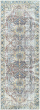 Carregar imagem no visualizador da galeria, Blue Catigpian Distressed Washable Area Rug - Clearance
