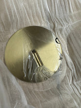 Load image into Gallery viewer, HUOKU 40-Watt 3-Light Dimmable Integrated LED Aged Brass Sputnik, Tubed Linear, Cylinder Chandelier for Dining Room
