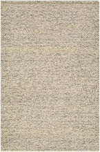 Cargar imagen en el visor de la galería, Clayne Beige &amp; Charcoal Premium Wool Area Rug
