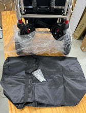 Carregar imagem no visualizador da galeria, Ultra-Light Transport Wheelchair - Folding Portable Wheelchair with Hand Brake - Trolleys for Elderly Aircraft Travel with Bag
